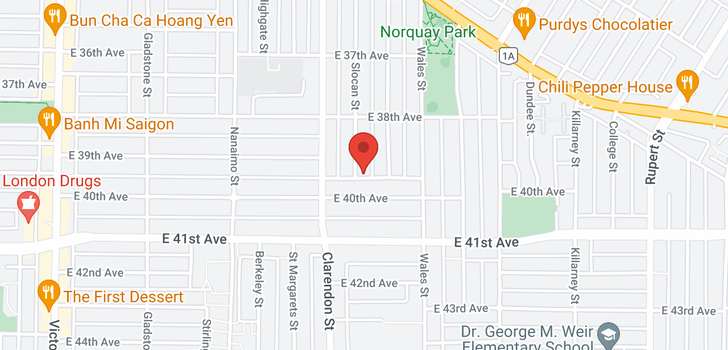 map of 5550 SLOCAN STREET